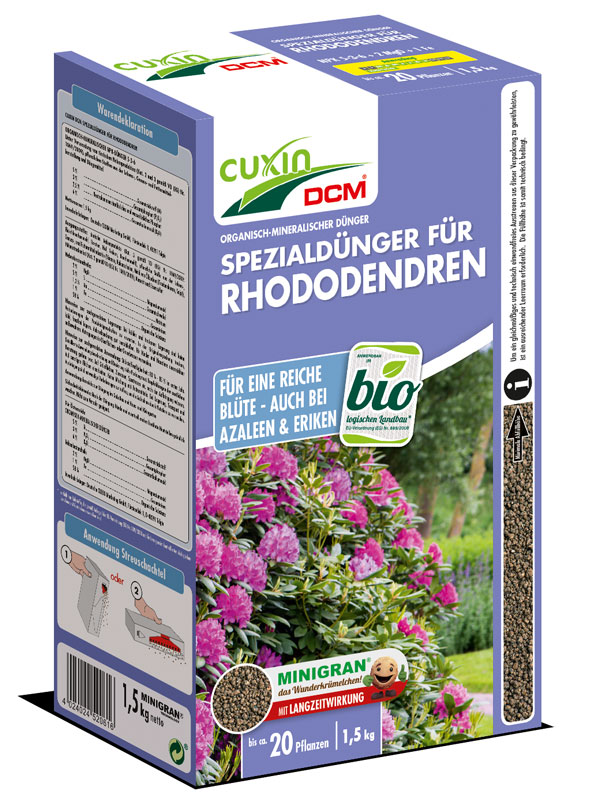 Cuxin Dünger für Rhodo, Azaleen und Eriken