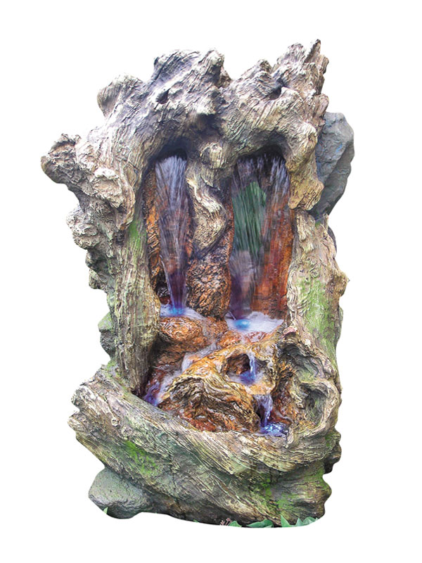 Wasserfall-Brunnen Taki aus Polystone (Art.Nr. gr917)