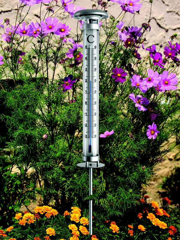 Thermometer Münster im Garten