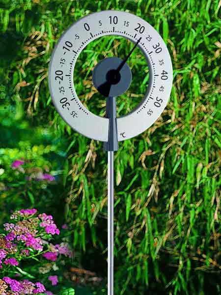 Design-Gartenthermometer 'Köln Black' (Art.Nr. 12205510)