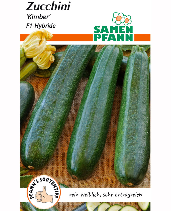 Zucchini 'Kimber' - F1-Hybride (Art.Nr. G497)