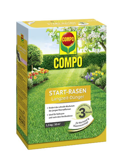 Floranid® Start-Rasen Langzeit-Dünger