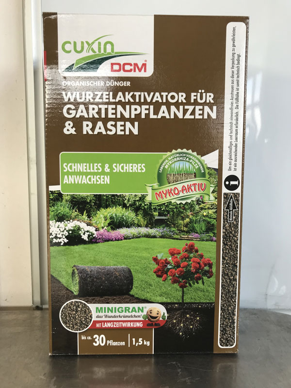 Cuxin Wurzelaktivator für Gartenpflanzen und Rasen