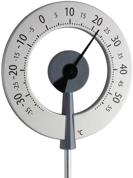 Design-Gartenthermometer 'Köln Black' (Art.Nr. 12205510)